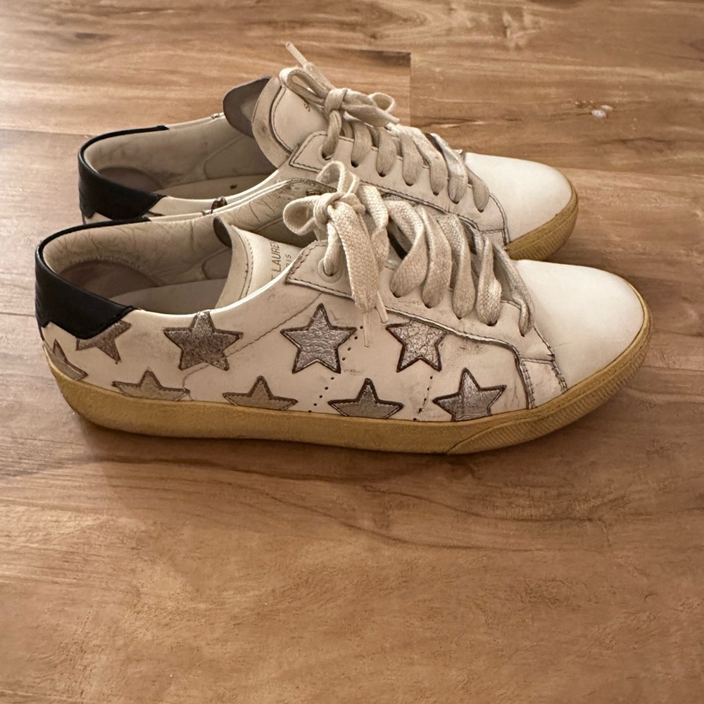 YSL Court Sneakers Used Size 37